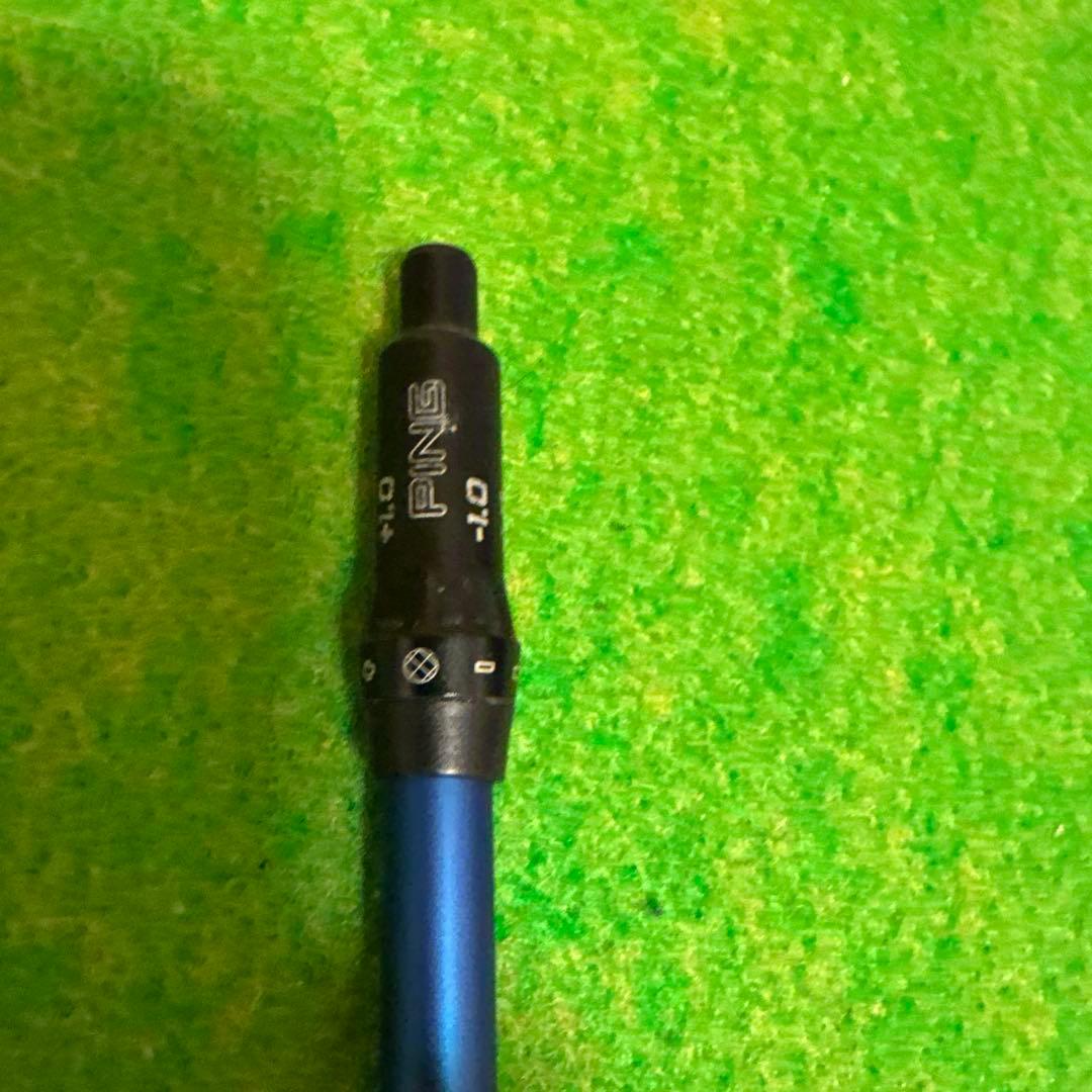 シャフト(3番ウッド用) ピンのレフティ用スリーブ付　24ベンタスブルー　5-S