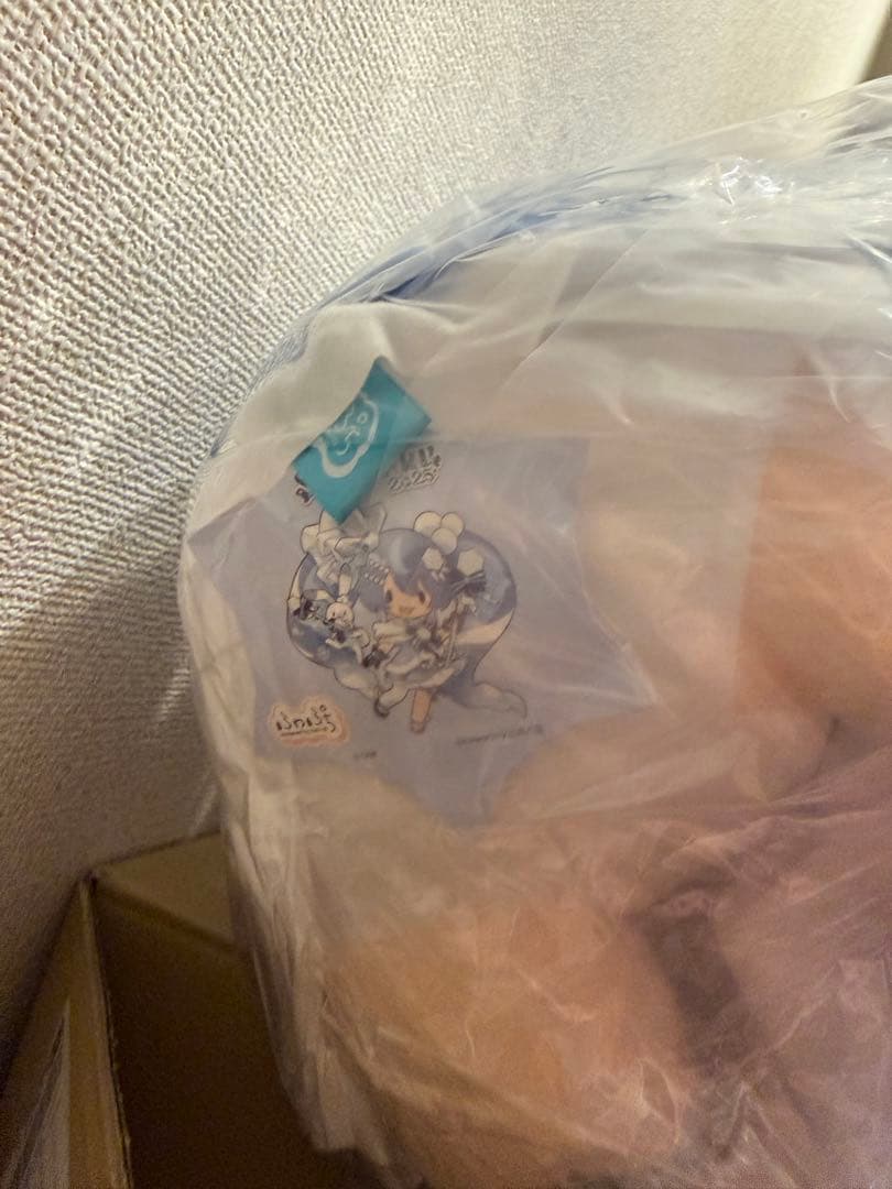 (特典付き)　雪ミク2025 ふわぷち どでかジャンボ ぬいぐるみ 初音ミク