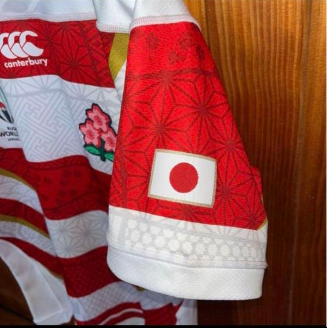 【希少】カンタベリー　ラグビーWカップ 日本代表公式　ホームジャージ　Sサイズ