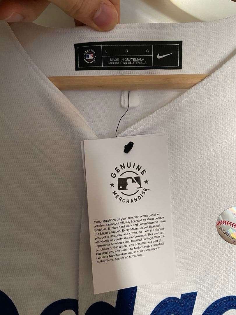 新品 大谷翔平 2025 ワールドシリーズ優勝ドジャース レプリカユニフォームL