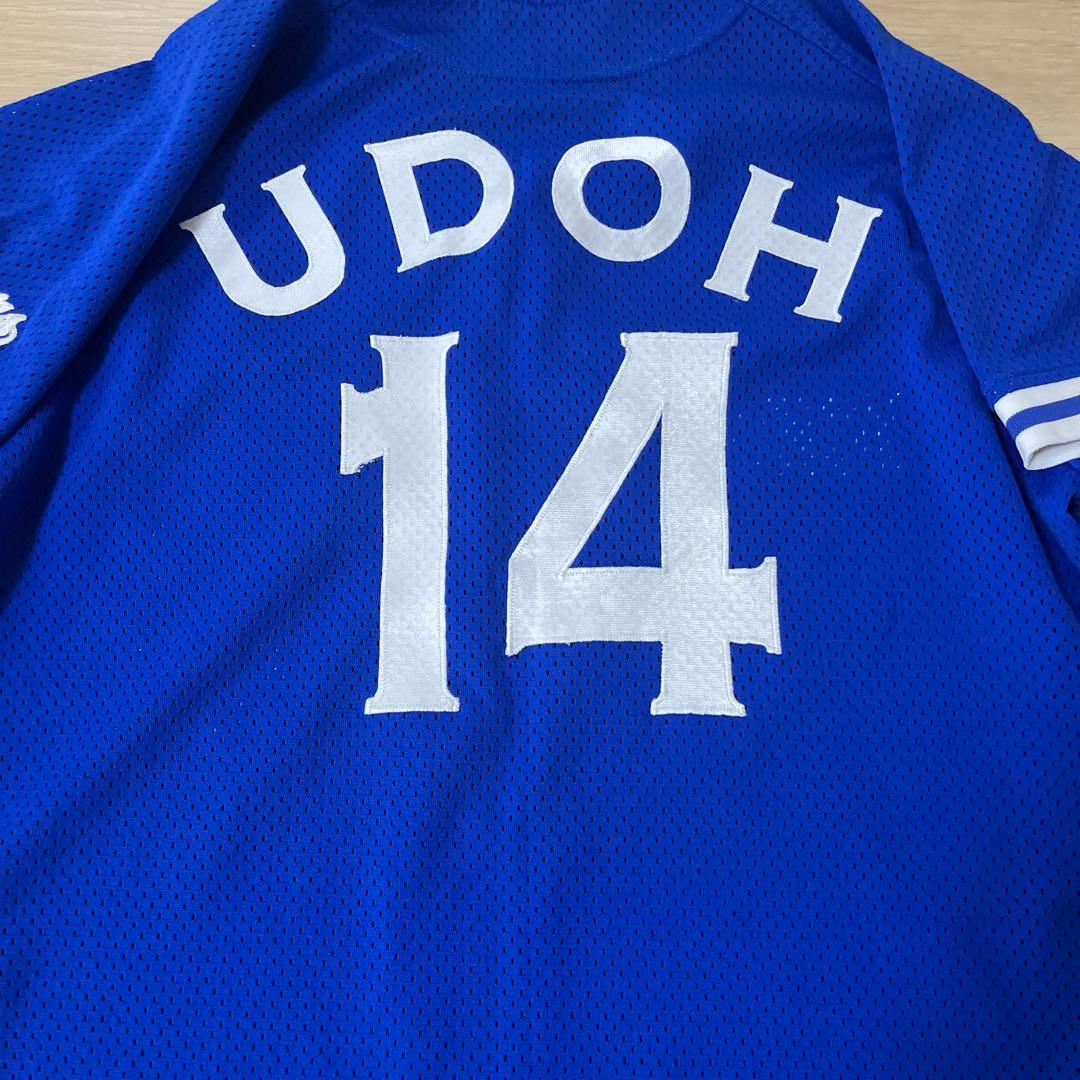 横浜DeNAベイスターズ　有働克也　実使用　ビジターユニフォーム