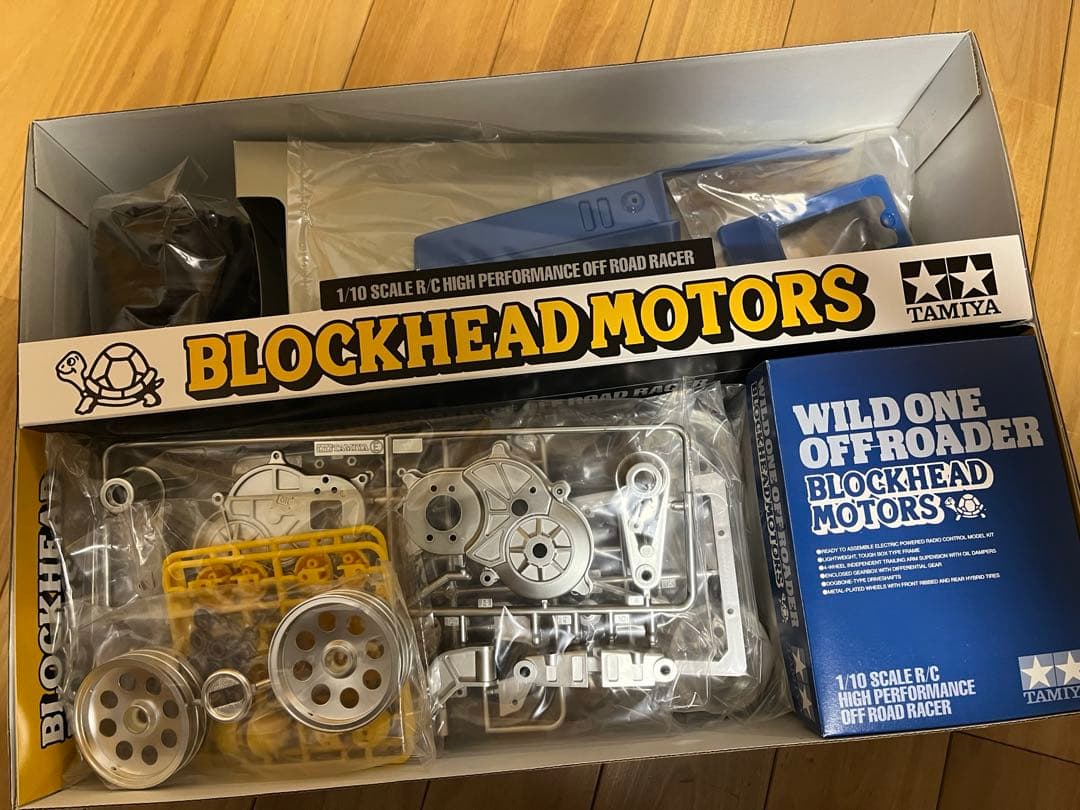 タミヤ　ワイルドワンオフローダー　ブロックヘッドモータース　新品未使用