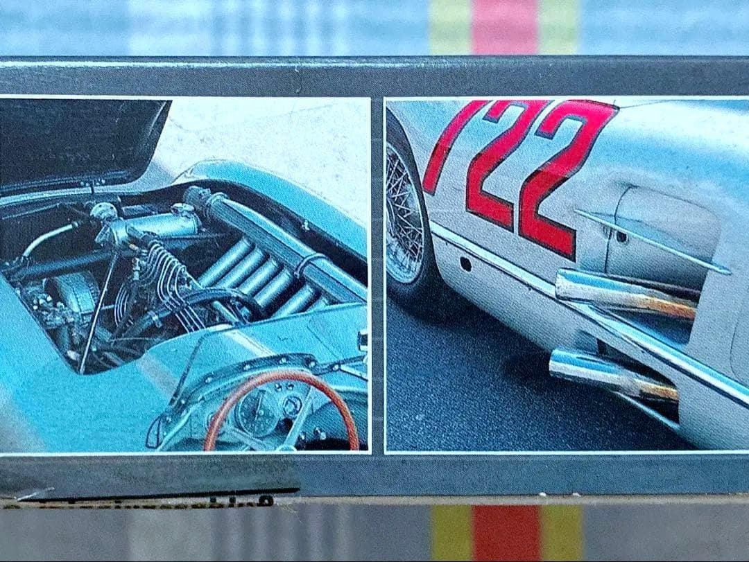 ヴィンテージ 絶版 Revell 1/24 メルセデス300SLR ミッレミリア
