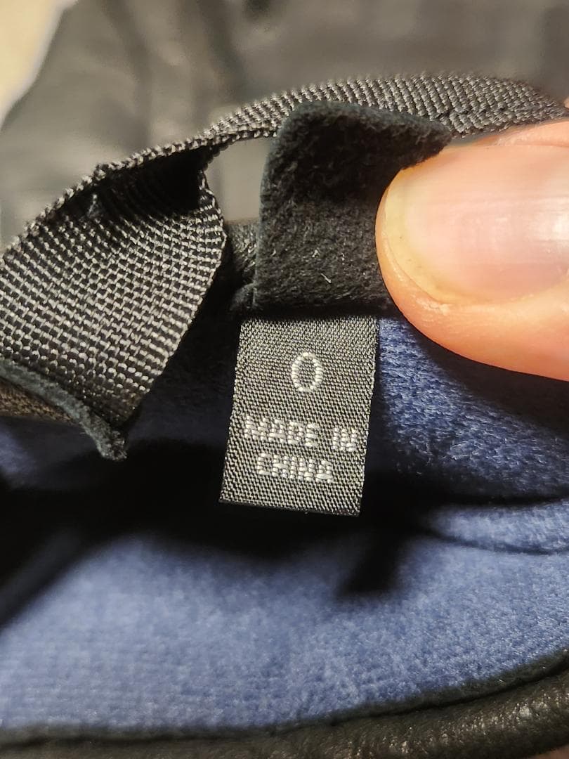 DESCENTE デサント レザー　3フィンガーグローブ　ブラック　LL(O)