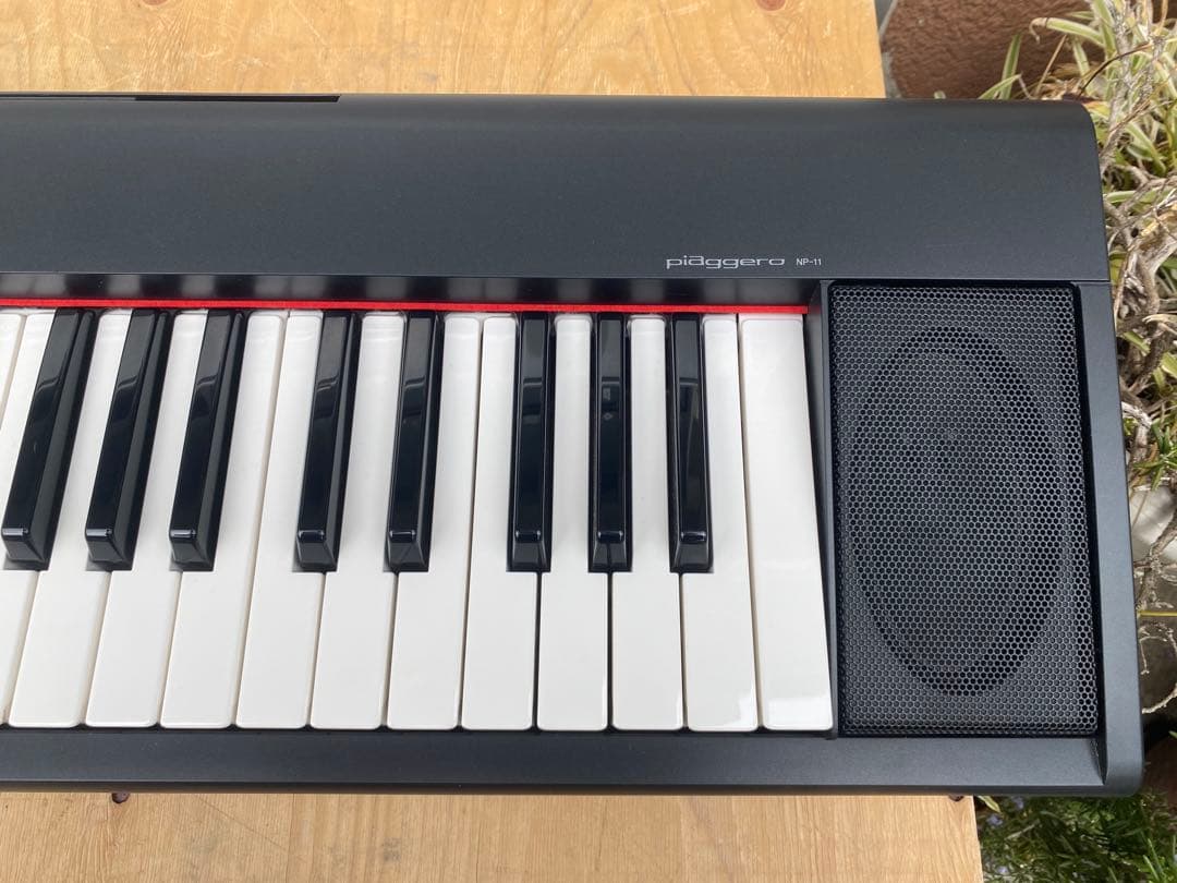 yamaha np-11 piaggero 専用ソフトケース付き　電子ピアノ