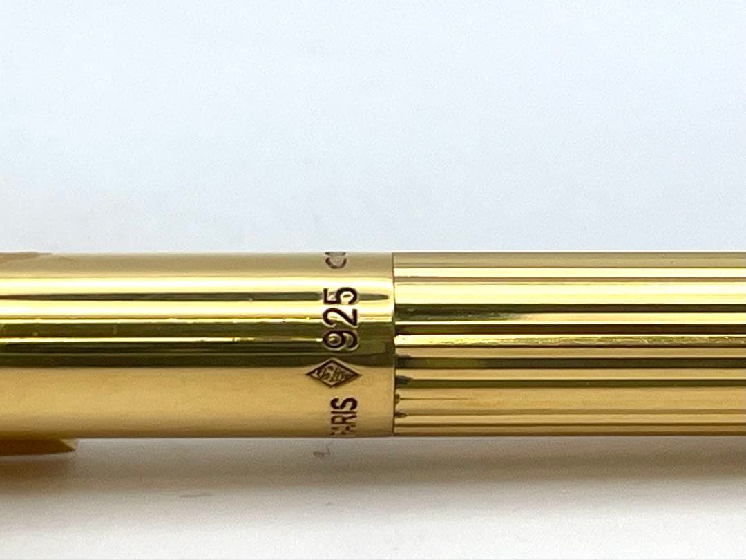 【S】STデュポン ボールペン 925 銀製 フランス製1980年代