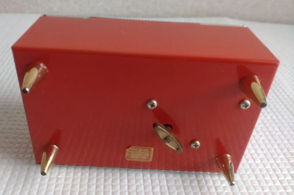 アンティーク オルゴール付宝石入れ