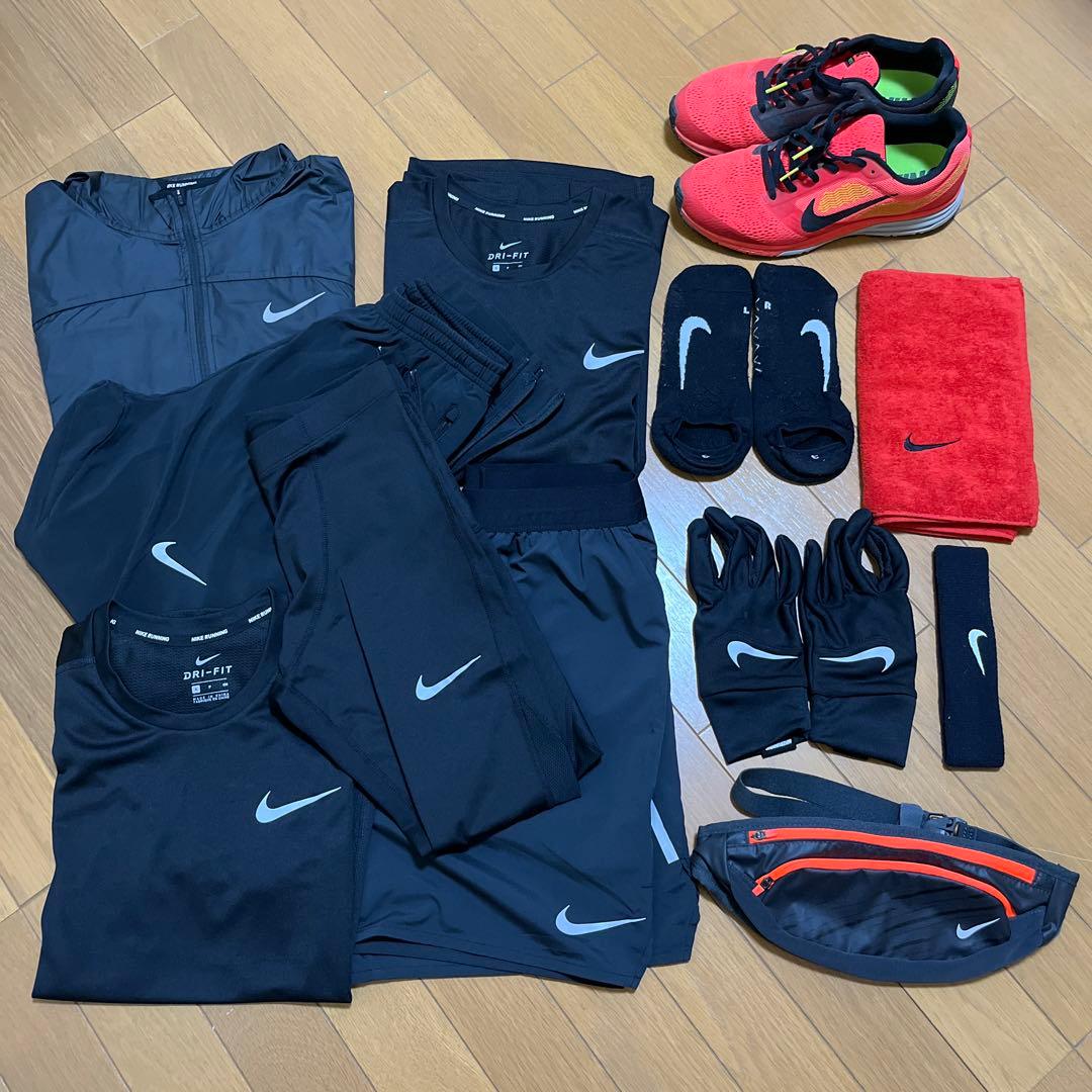 NIKE ランニング 夏 冬 小物 一式セット