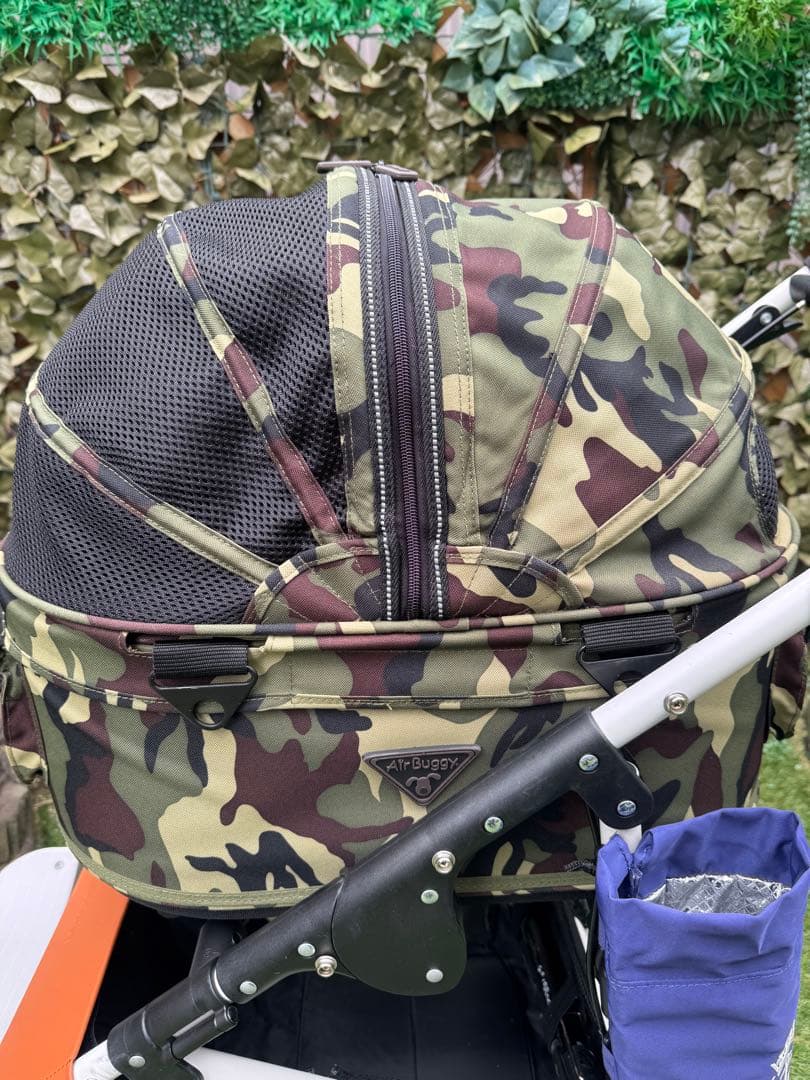 みかん①　エアバギー ドーム2 サイズSM 迷彩　迷彩メッシュルーフ付き