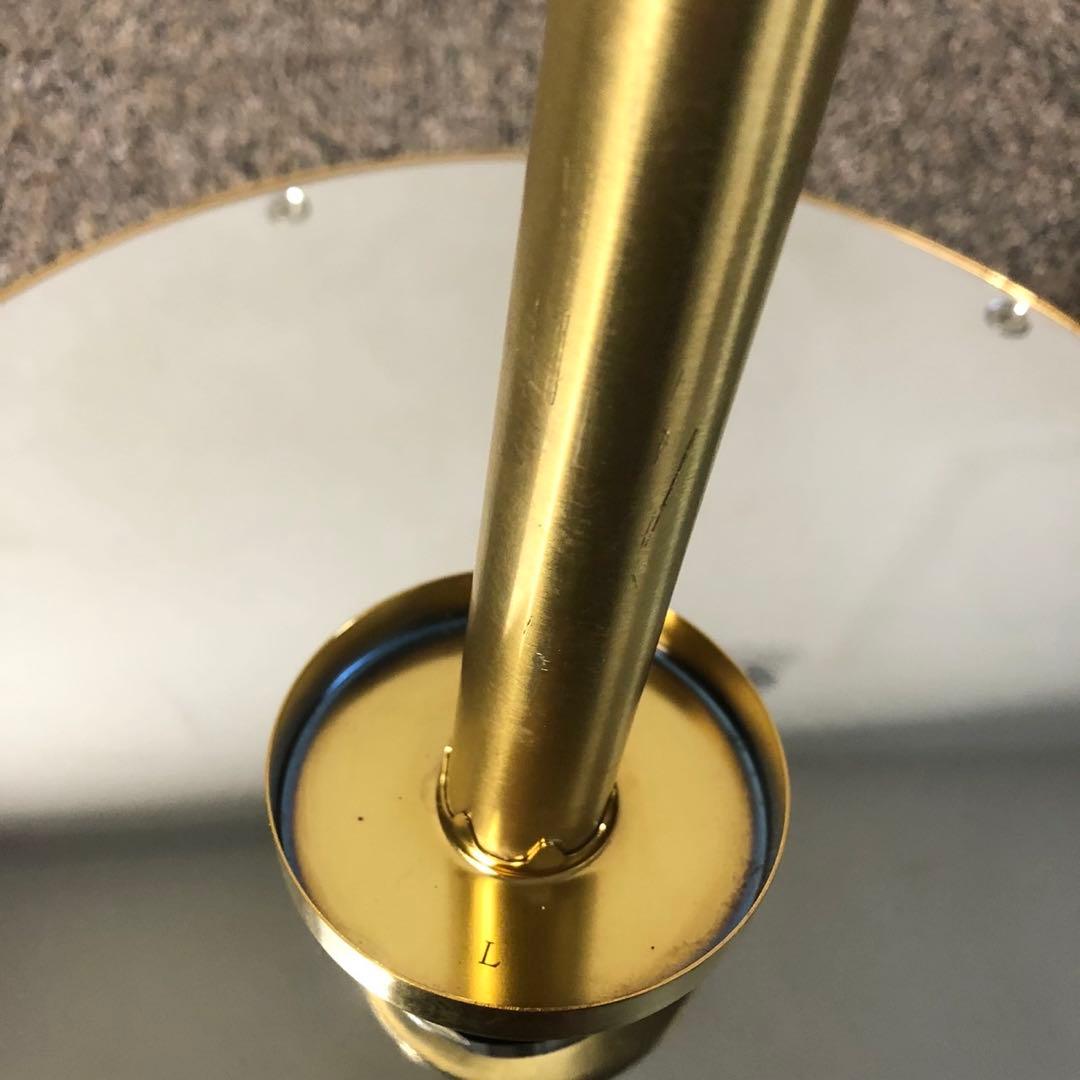 C73レア品✨ 金属製円形シャワーヘッド ドット模様 ゴールド