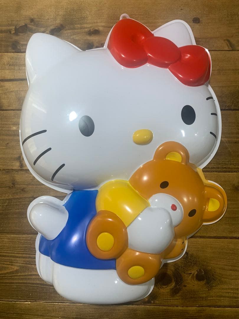 ハローキティ　壁掛け 当時物 サンリオ キティちゃん レトロ 特大