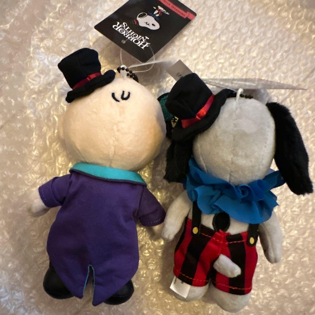 USJ スヌーピー　ハロウィン2025 ぬいぐるみキーチェーンセット