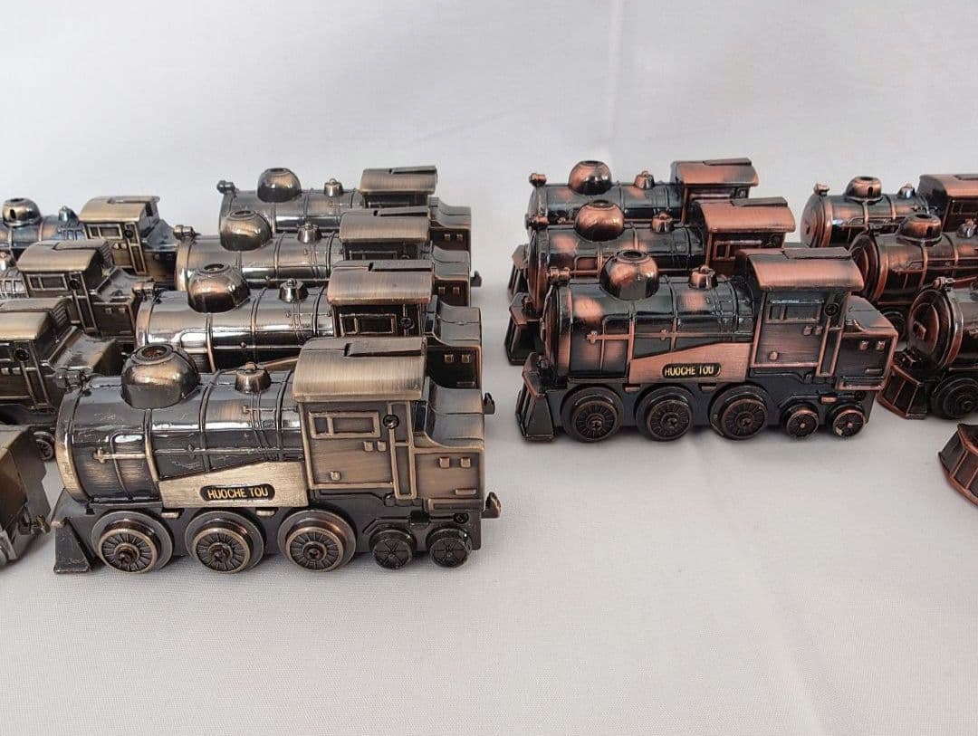 ヴィンテージライター 25個セット　卓上機関車 蒸気機関車 鉄道