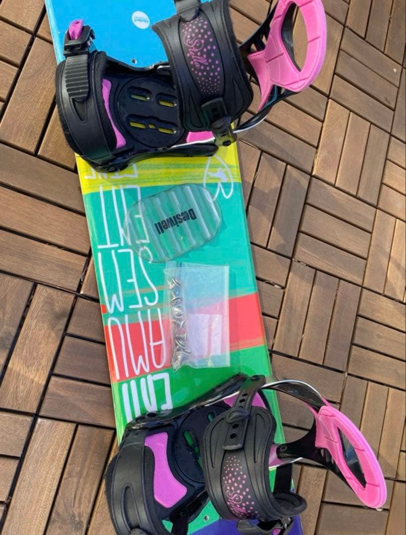 スノーボード 140 ビンディング　セット