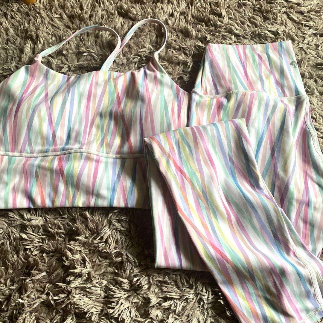 スカーラ　Mサイズ　ヨガウェア　上下セット