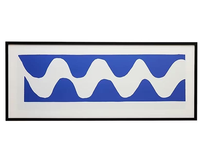 無印良品［ＩＤＥＥ］アートポスター　マチス　２６５　黒色額