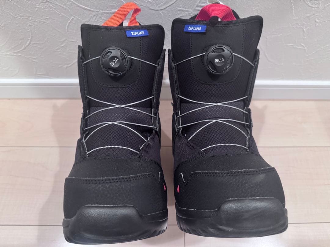 Zipline BOA 子ども用スノーボードブーツ ブラック バートン 24cm