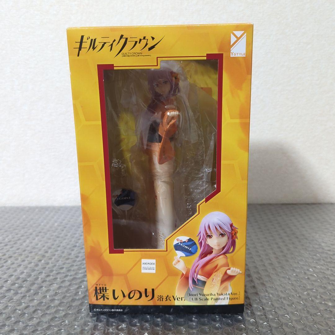 【希少・美品】楪いのり 浴衣Ver. ギルティクラウン 1/8 フィギュア