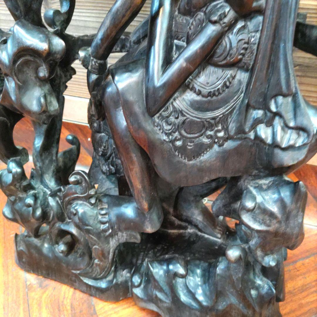 バリ・黒檀・オブジェ