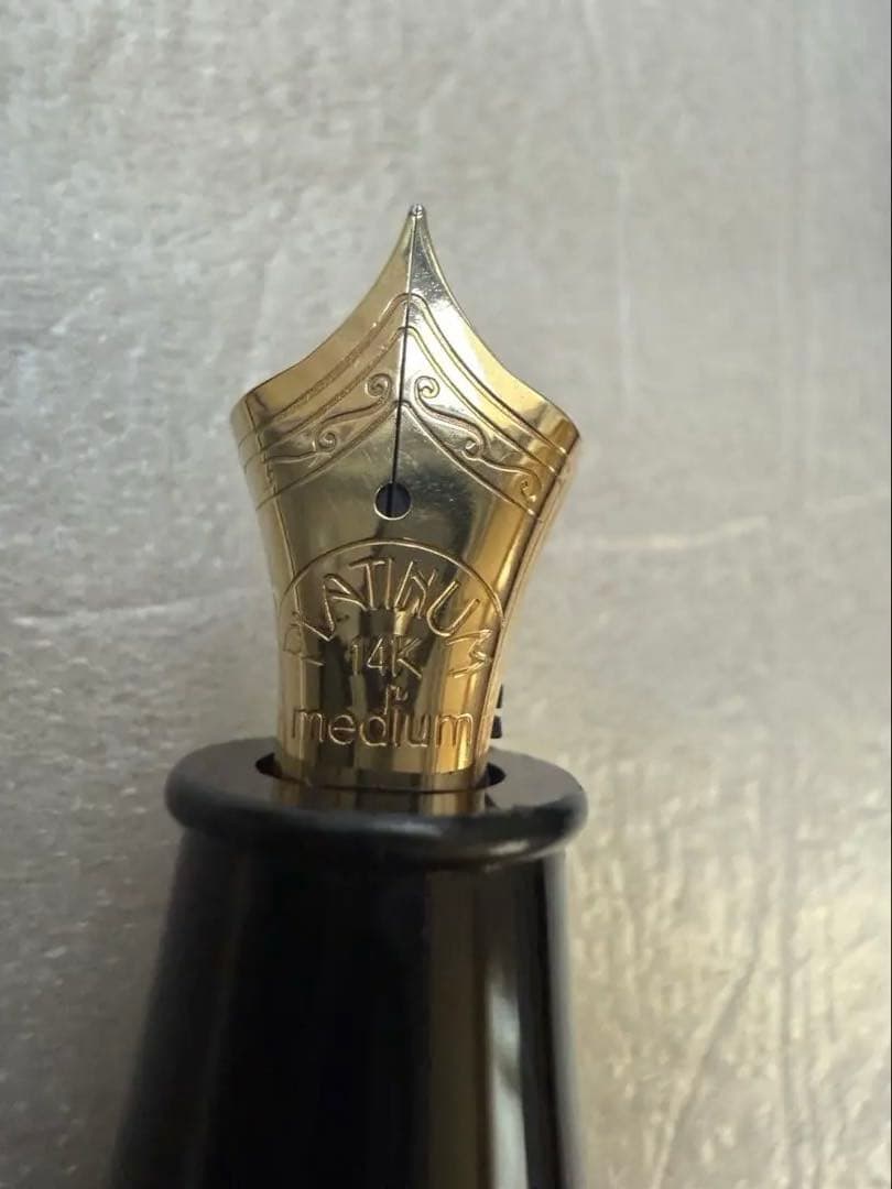 プラチナ万年筆　グラマー14金