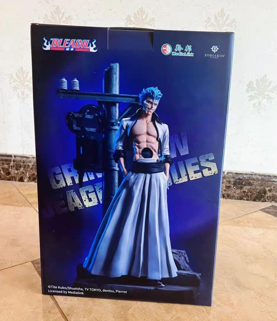 BLEACH 黒衣少年図 グリムジョー ガレージキット スタチュー①①