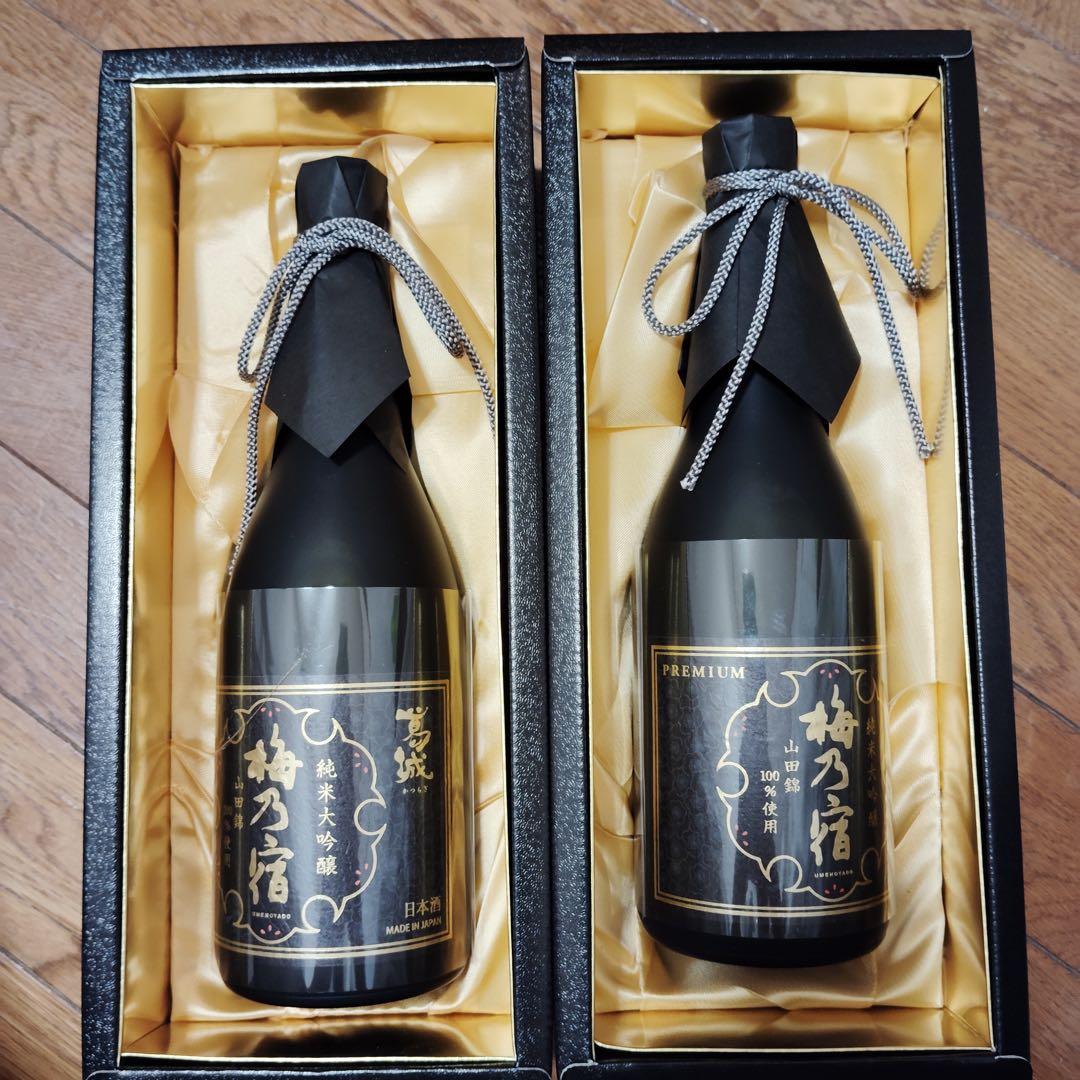tx6578 日本酒　梅乃宿　純米大吟醸 720ml x2本