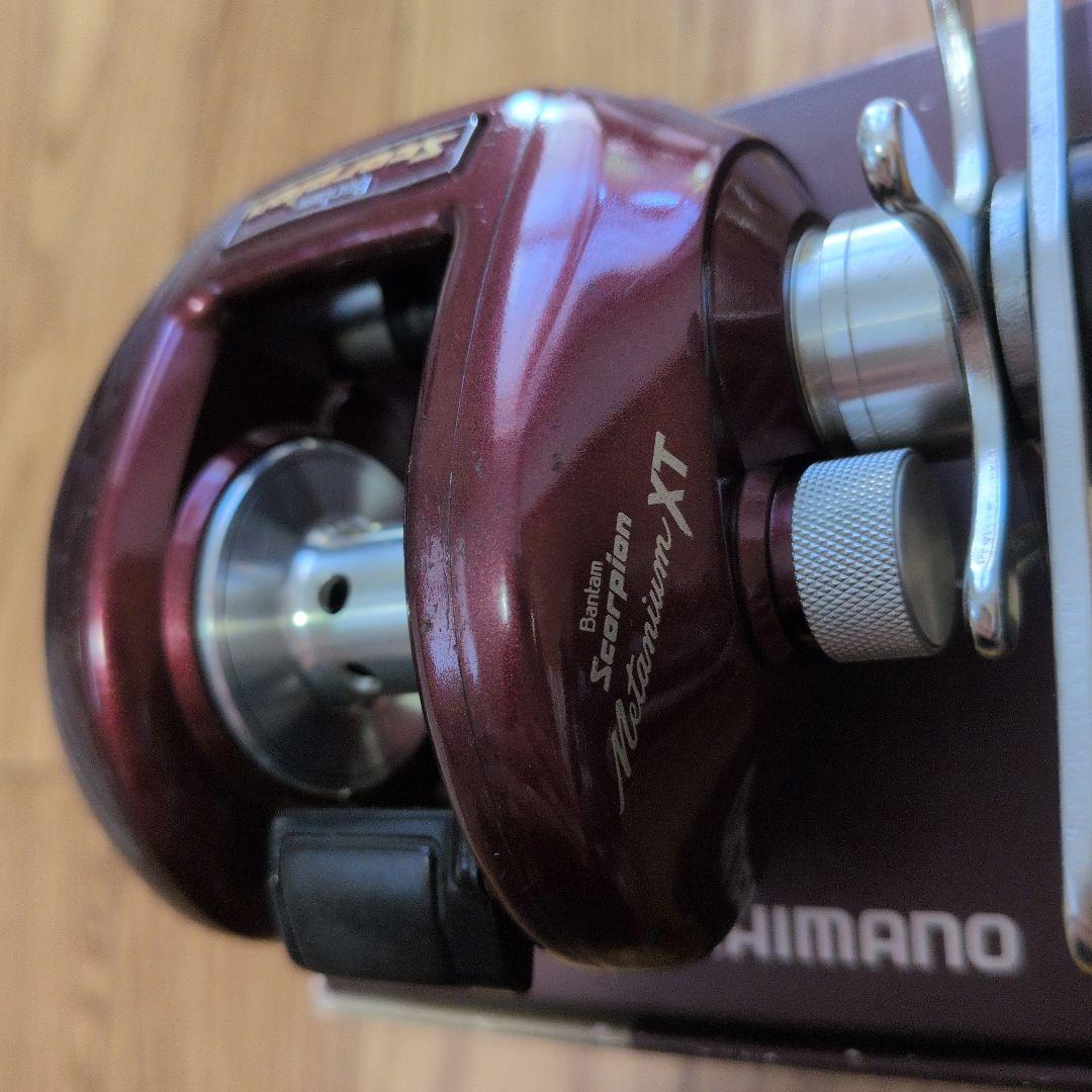 SHIMANO scorpion メタニウムXT 赤メタ バンタム