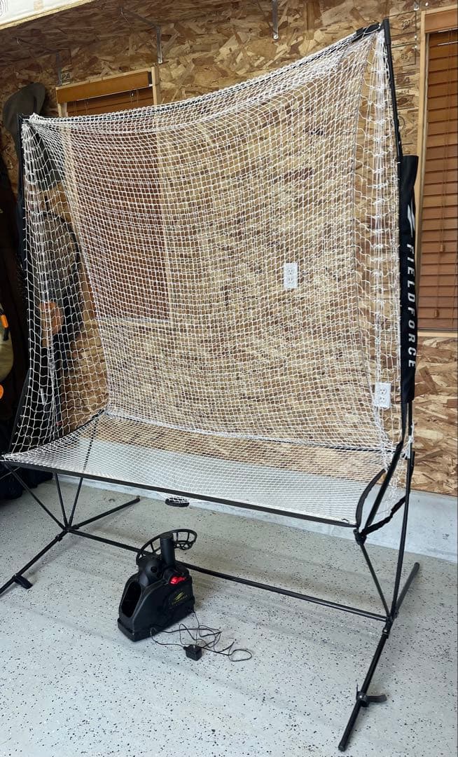 フィールドフォース バッティングネット フロントトス トスマシン セット