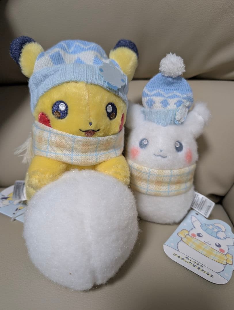 雪だるまピカチュウセット