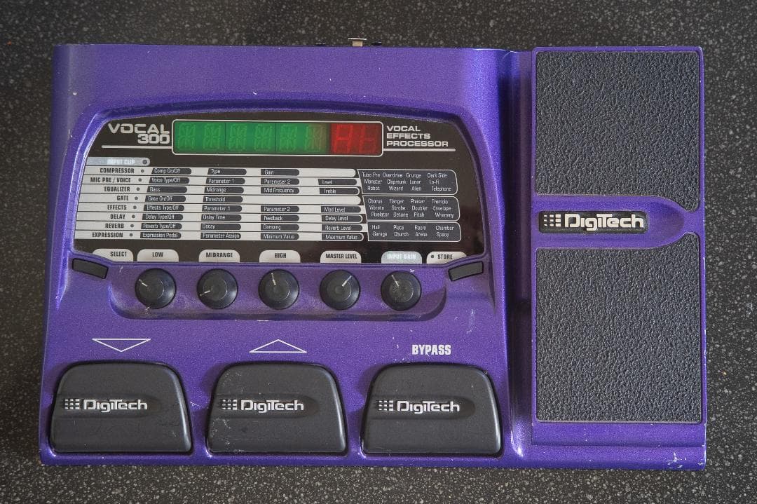 廃盤 digitech vocal 300 デジテック ボーカルエフェクター