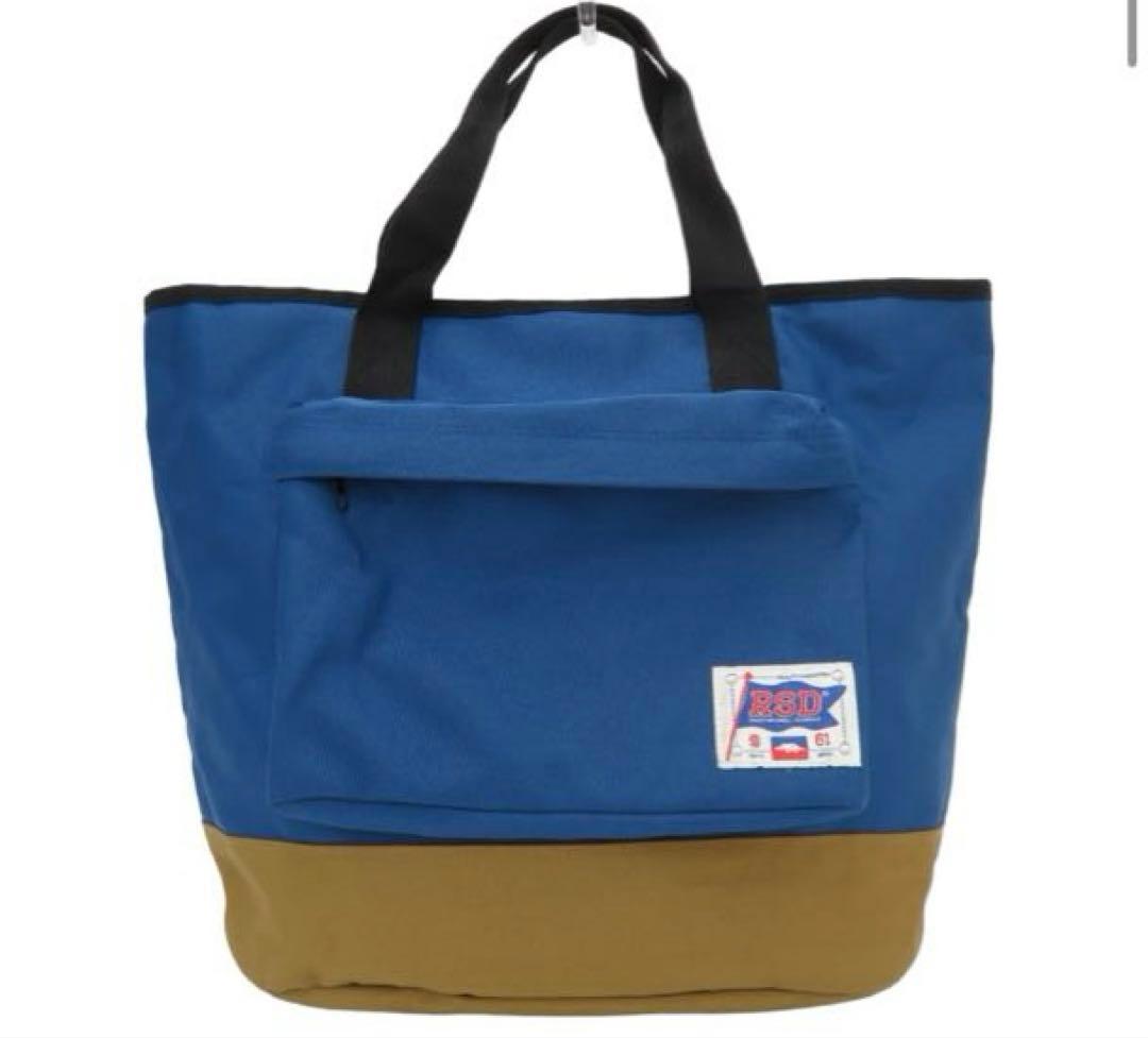 rough&swell ラフアンドスウェルゴルフトートバッグ / 青と茶色