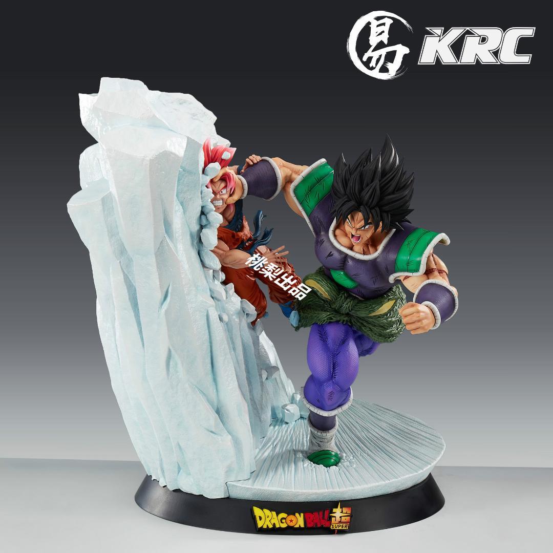 新品未開封『ドラコンボール』　ブロリー　＊　孫悟空　 ガレージキット スタチュー