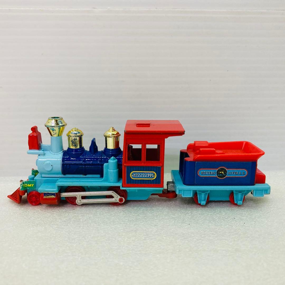 【４台セット★1983年製】ディズニー ウエスタンリバー鉄道　TOMY　に11
