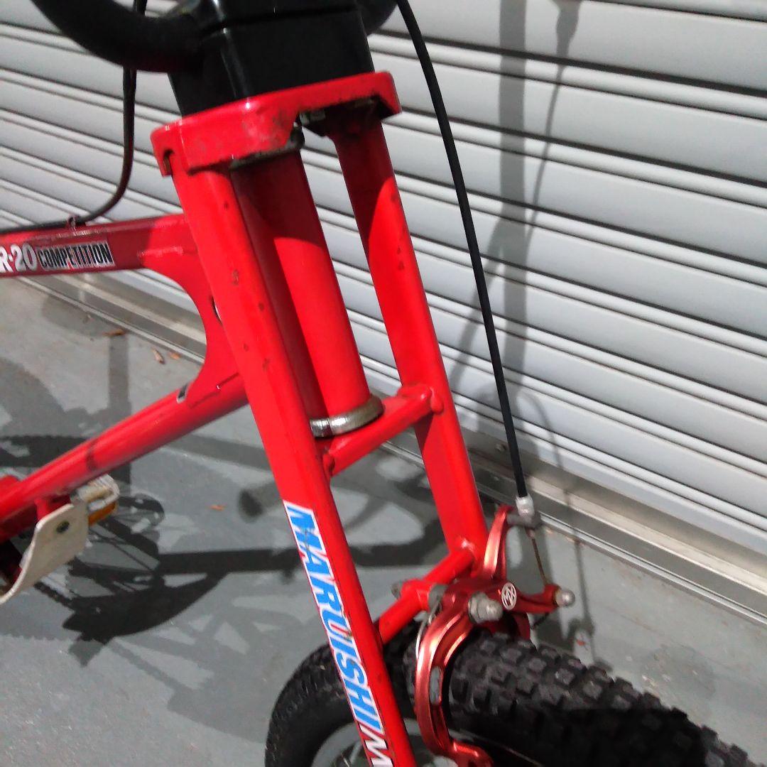 MARUISHI マルイシ トライアル BMX 自転車 20インチ 赤