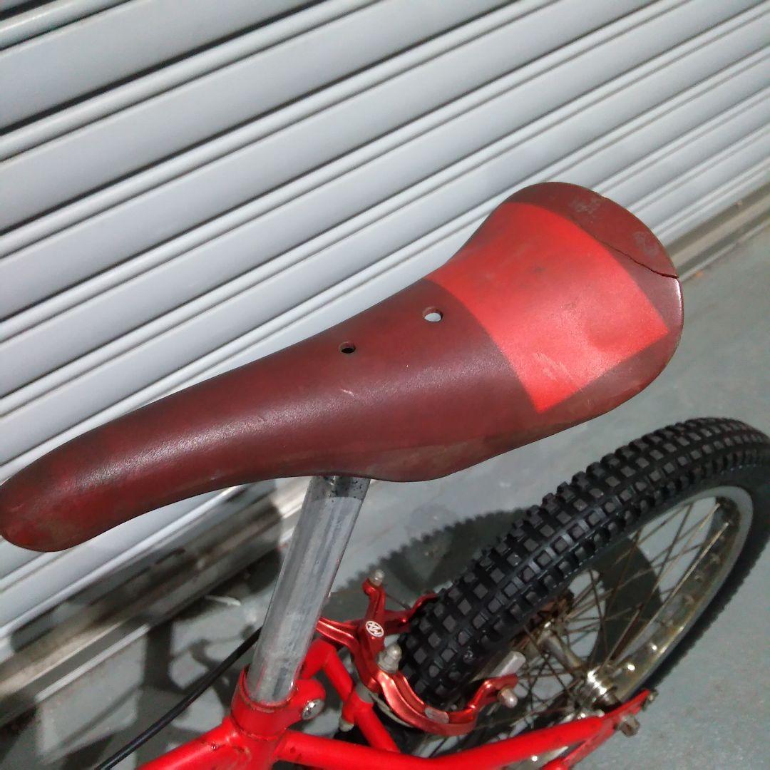 MARUISHI マルイシ トライアル BMX 自転車 20インチ 赤