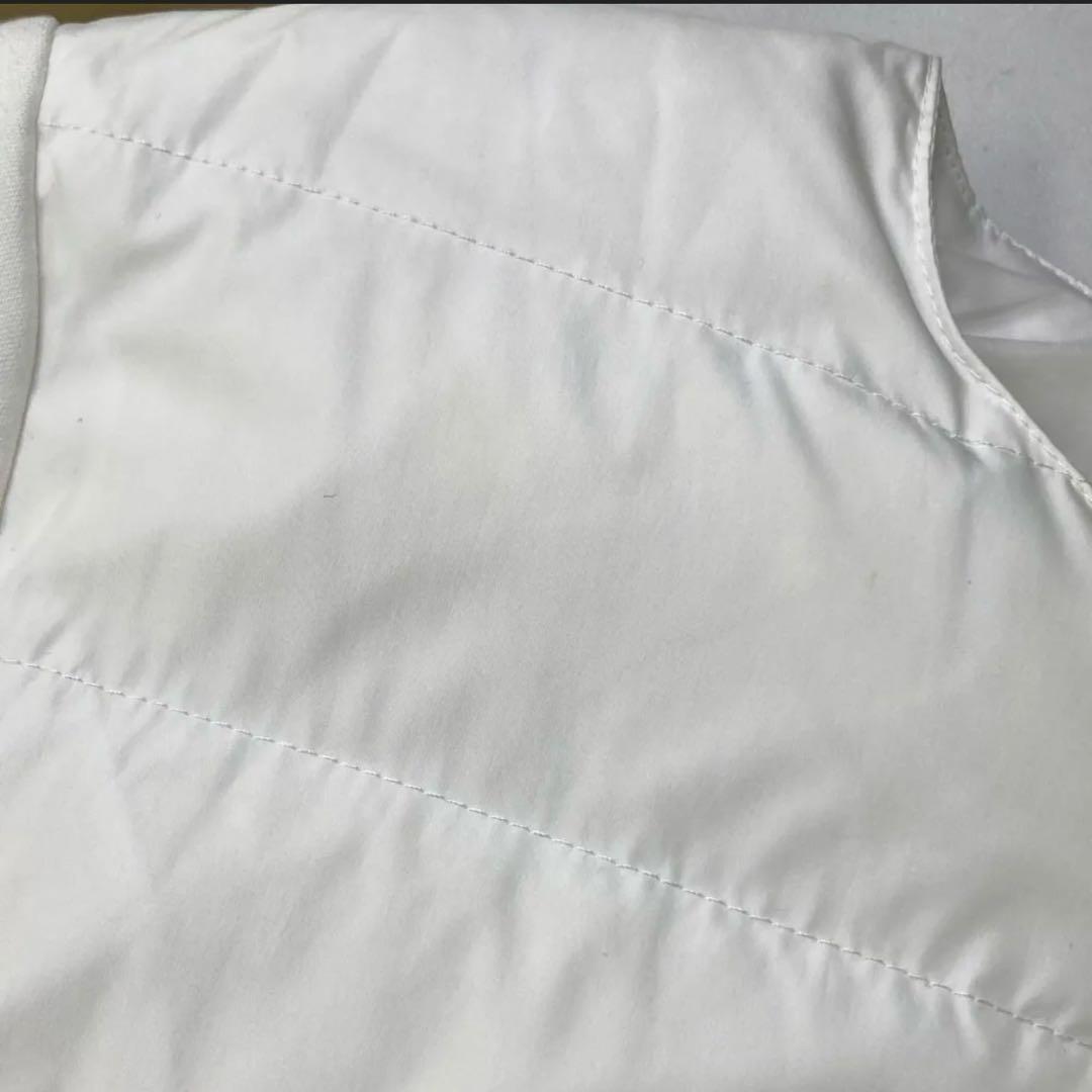 サイズ2 MUTA MARINE ムータマリンダウン長袖ワンピース ホワイト