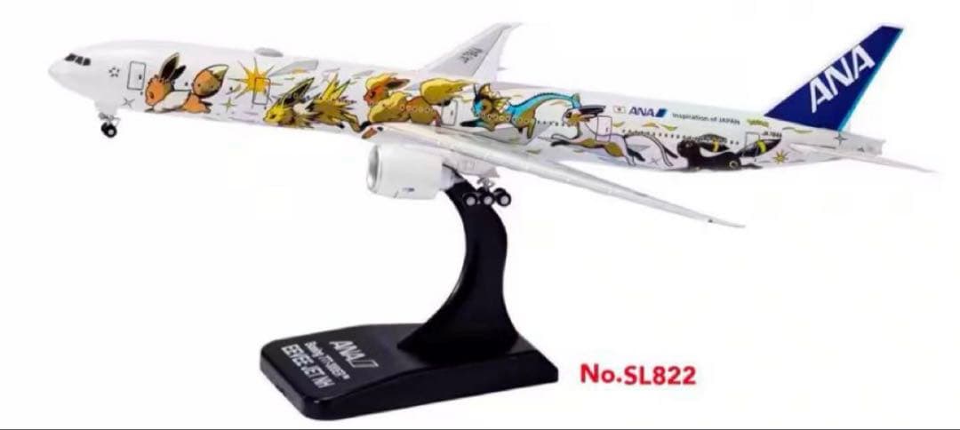 ANA ボーイングB777-300ER イーブイジェット1/400 模型