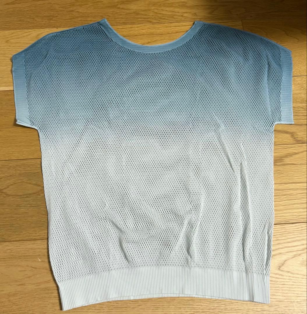 チャコット　トップス　ノーソーイングニット　バレエ　ピラティス　グラデーション