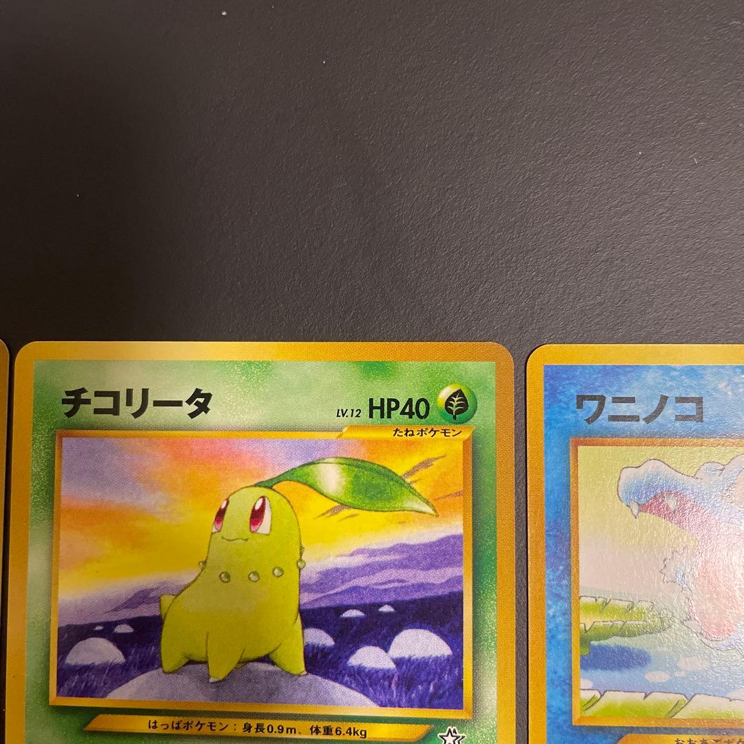 ヒノアラシ チコリータ ワニノコ 来場記念カード