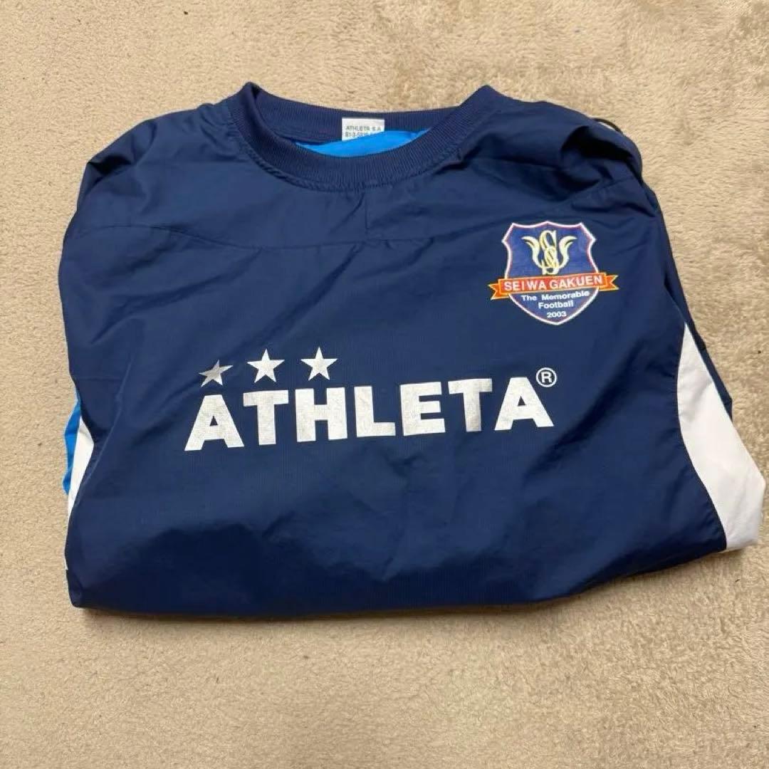 聖和学園　ATHLETA ピステ ネイビー　L