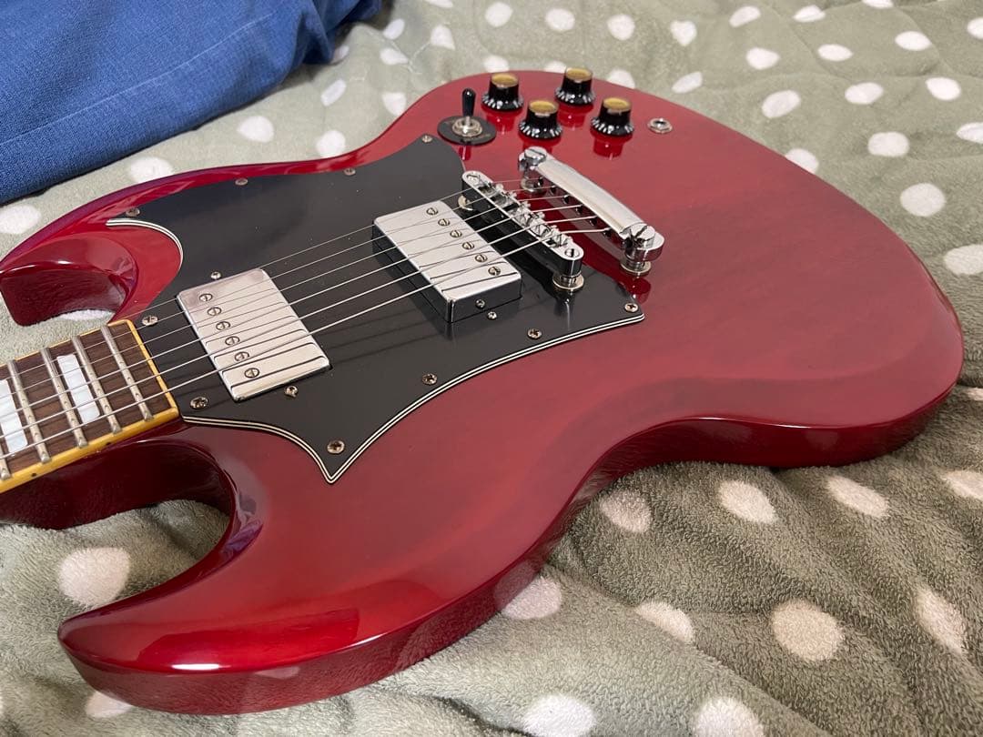 Photogenic フォトジェニック SGタイプ エレキギター レッド