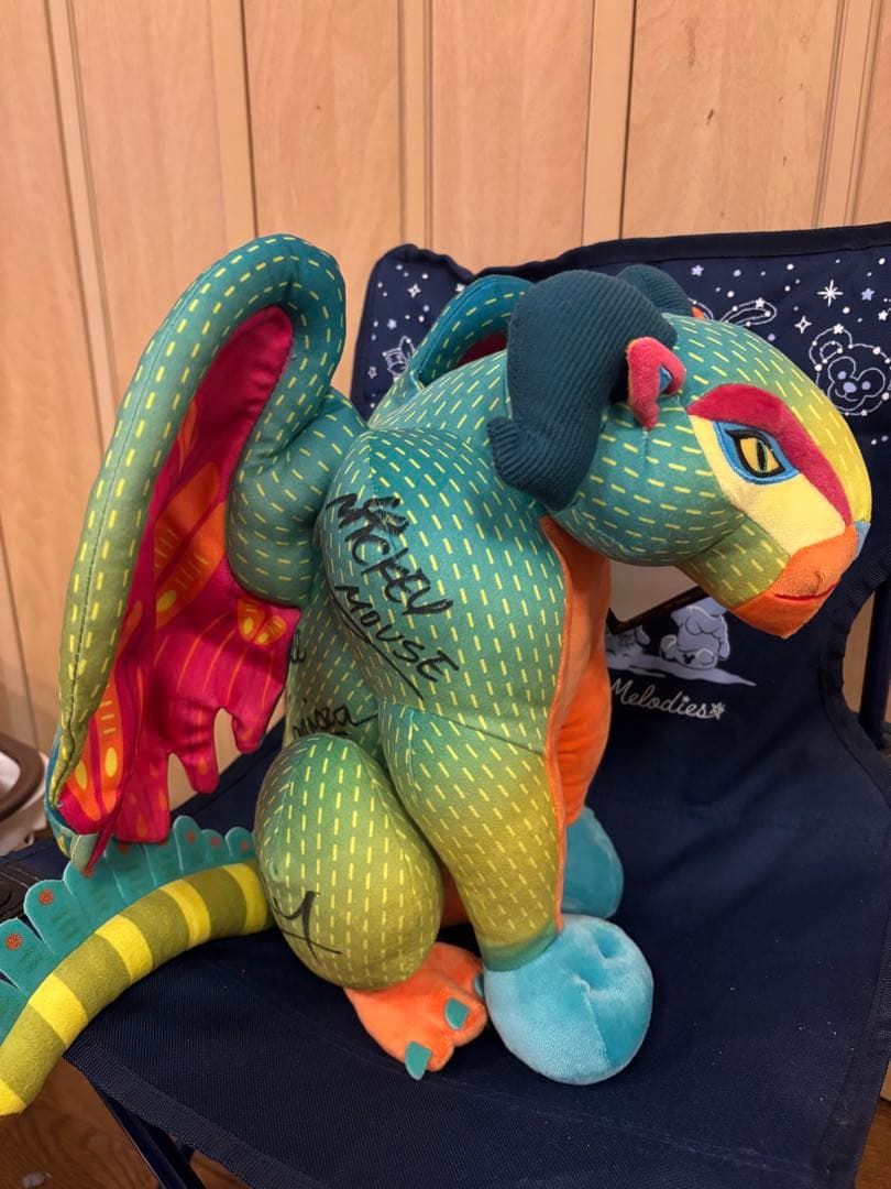 ❤︎リメンバーミー　守り神ペピータ　ぬいぐるみ タグ付き　サイン付き❤︎