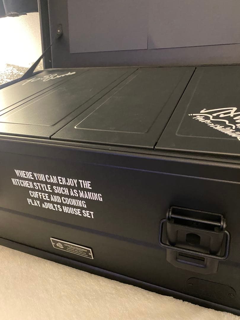 ヴェントラクス　アルミコンテナ　パンドラ　46L ブラック