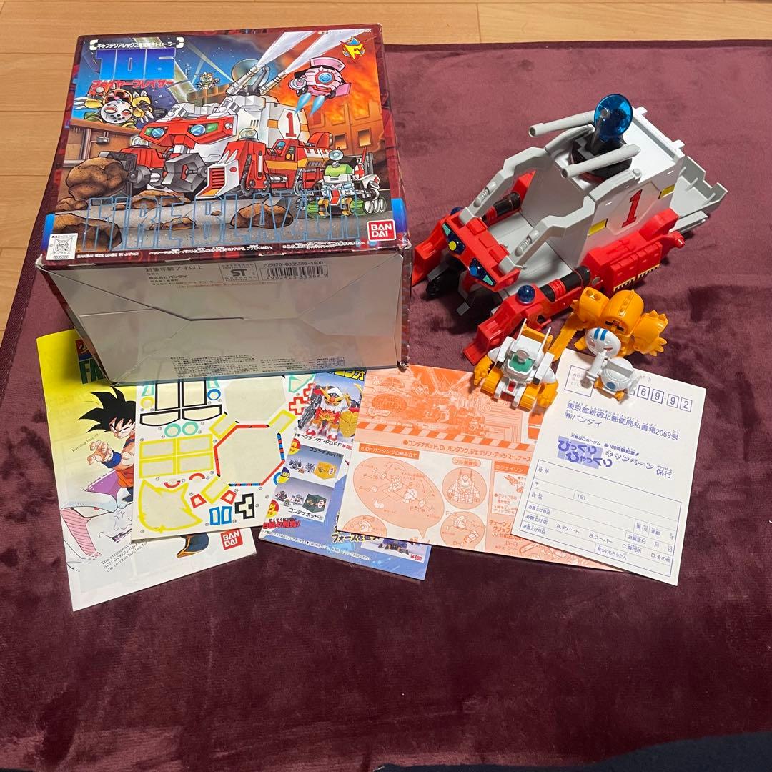 元祖SDガンダム　ガンファイヤー　ファイヤーブレイザー　セット