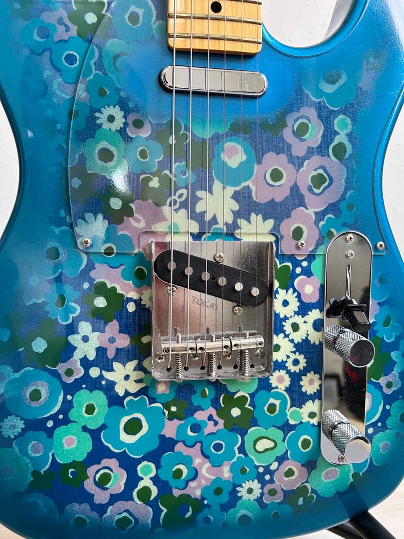 【最終値下げ】TOKAI ATE-122BF BlueFlowerテレキャスター