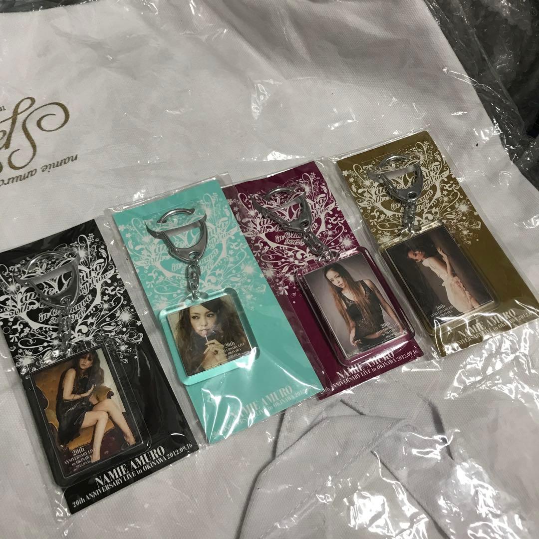 セール中！安室奈美恵　レア　キーホルダー　4点セット　沖縄　フォトキーホルダー