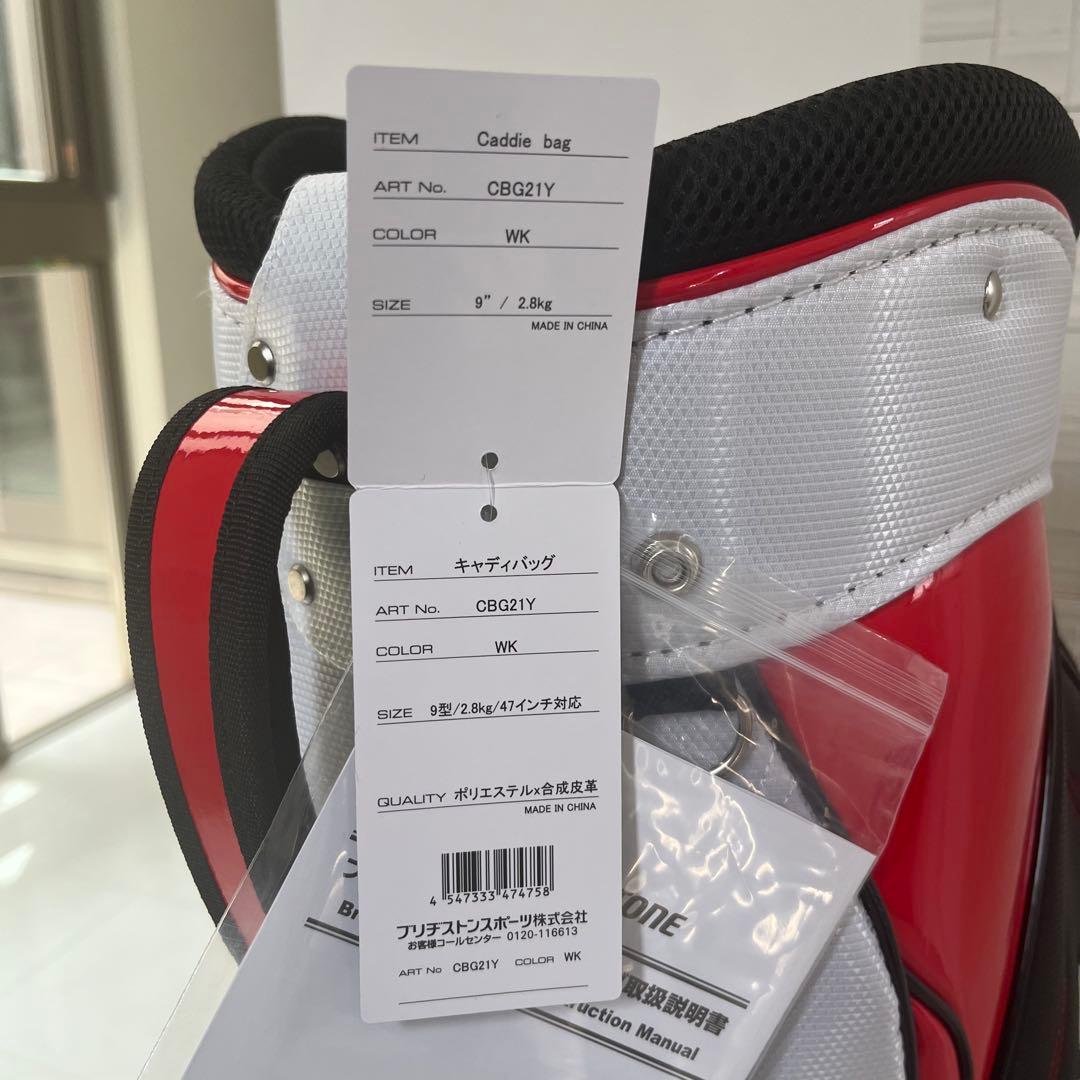 BRIDGESTONE ゴルフキャディバッグ CBG21Y WK