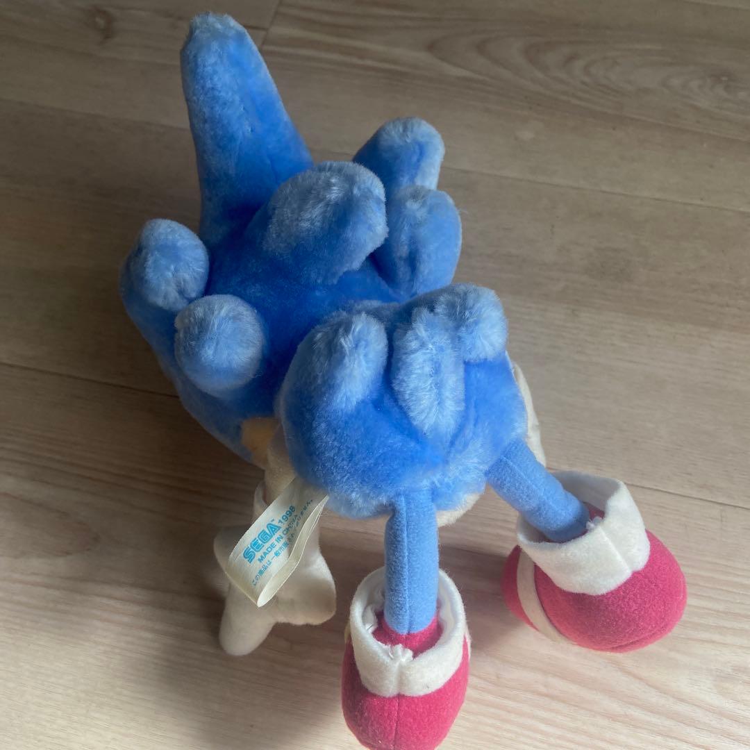 セガソニック ペールカラー　ぬいぐるみ 平成レトロ　非売品　1998 希少　レア