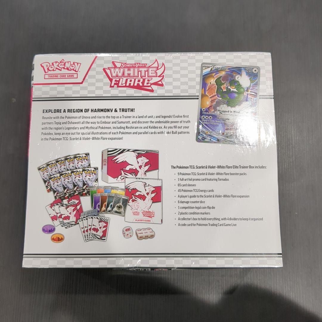 【Y5】英語版エリートトレーナーボックス ETB ホワイトフレア