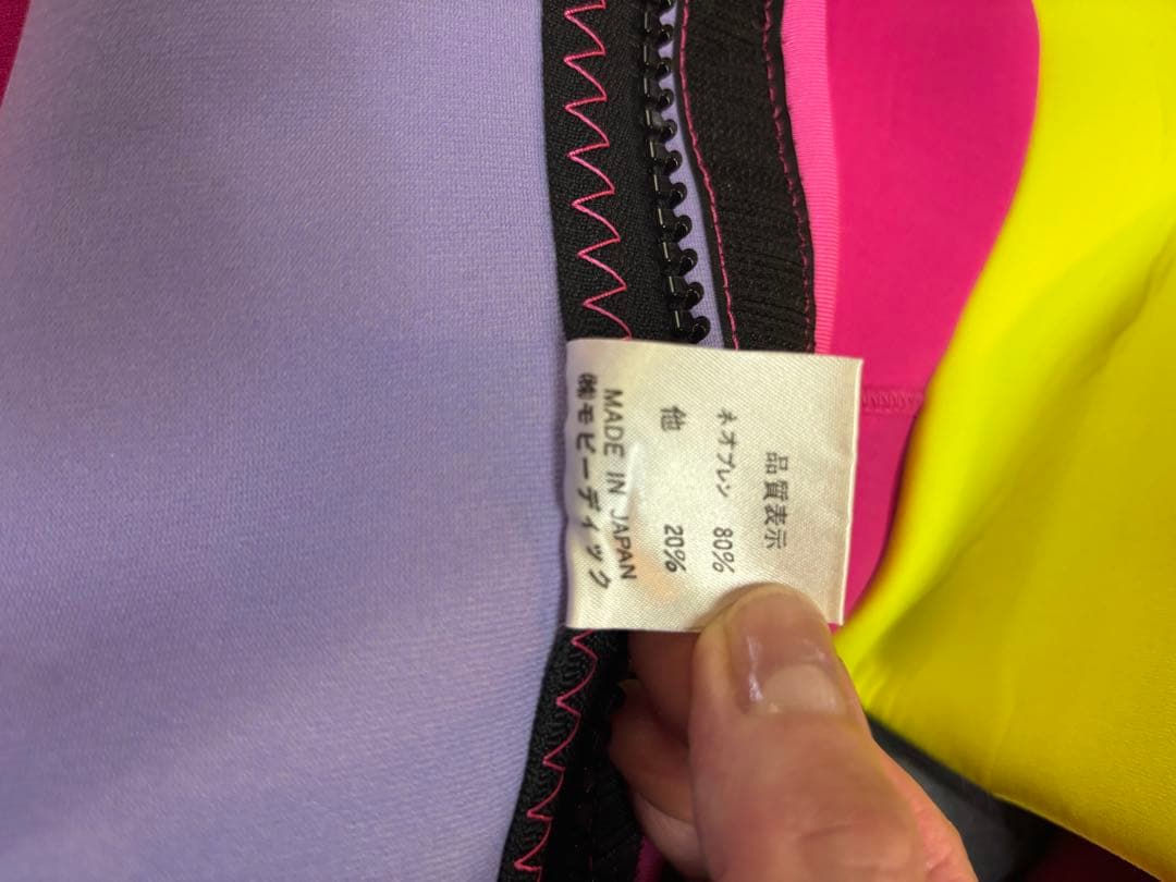 女性用　モビーズ(mobbys)ツーピース　ウエットスーツ　手袋と靴付き